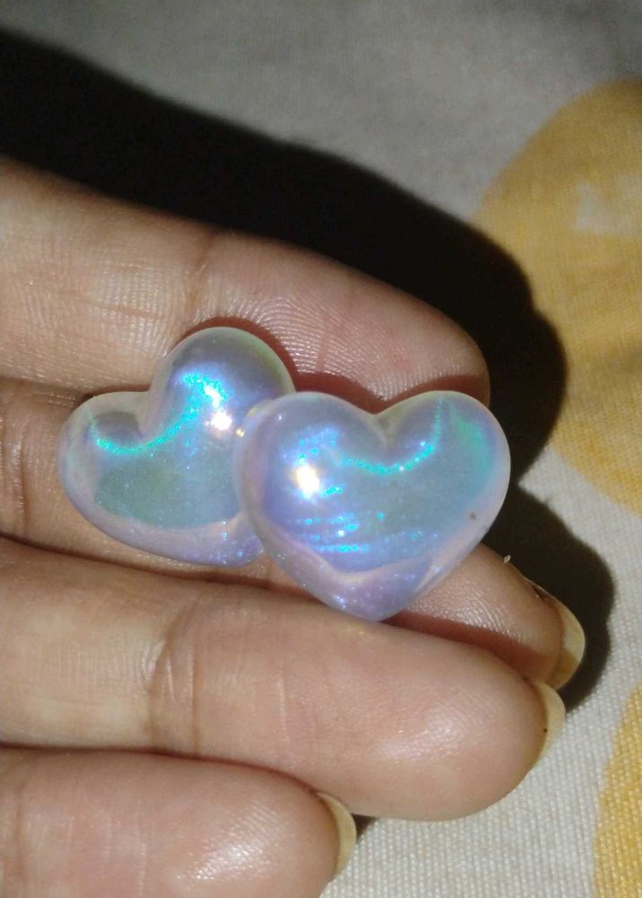 Heart Stud Earrings