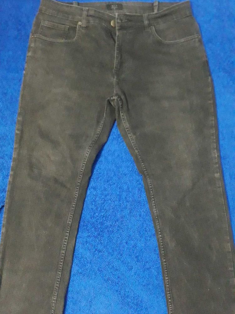 Black Colour Jean Pant For Men