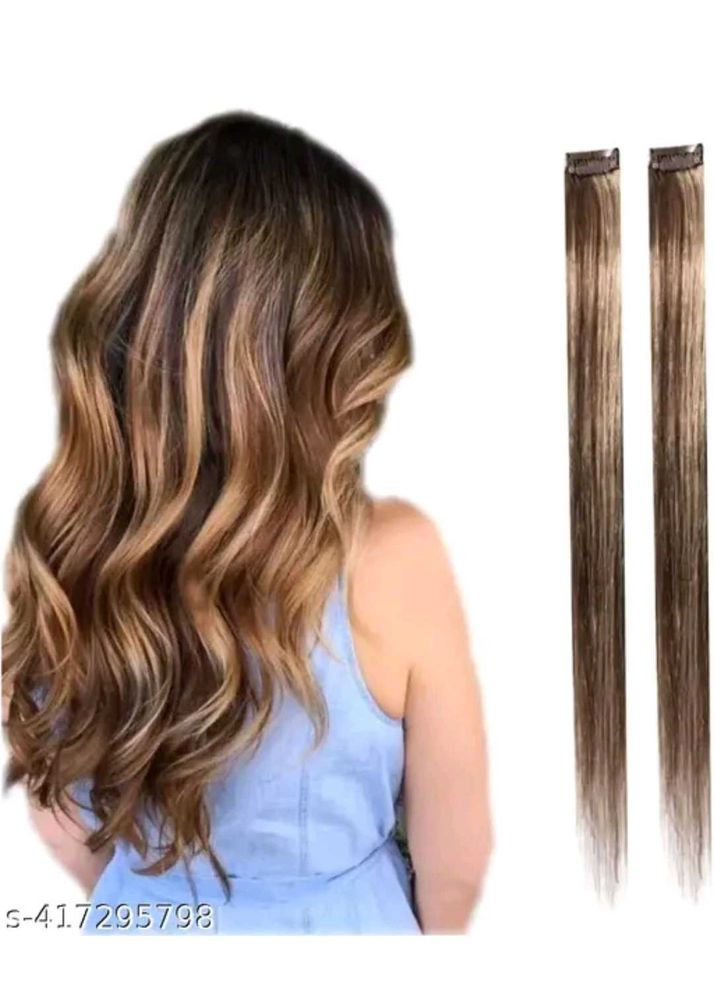 blond Hair Extension (2 pcs)