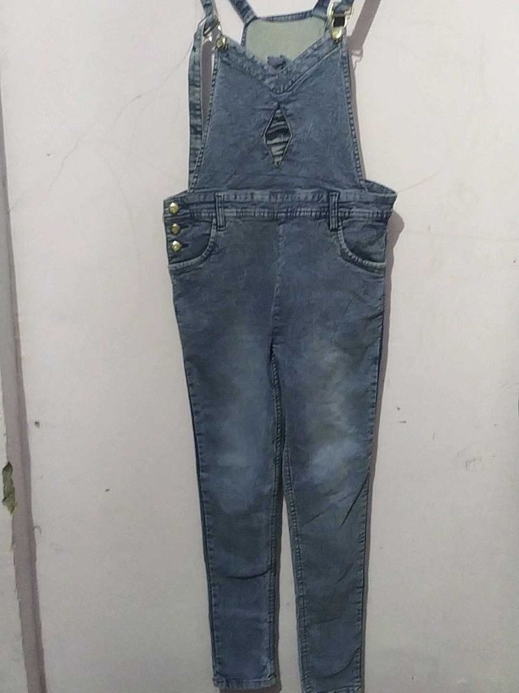 Denim Overalls
