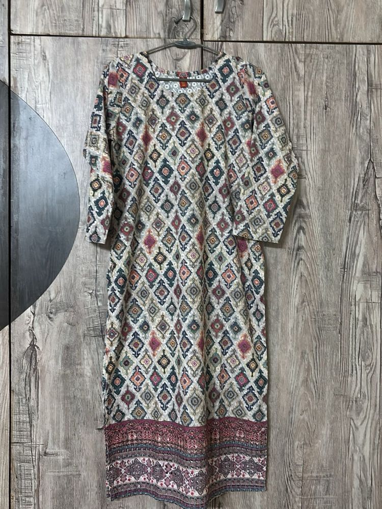 Straight Cut Kurti-5