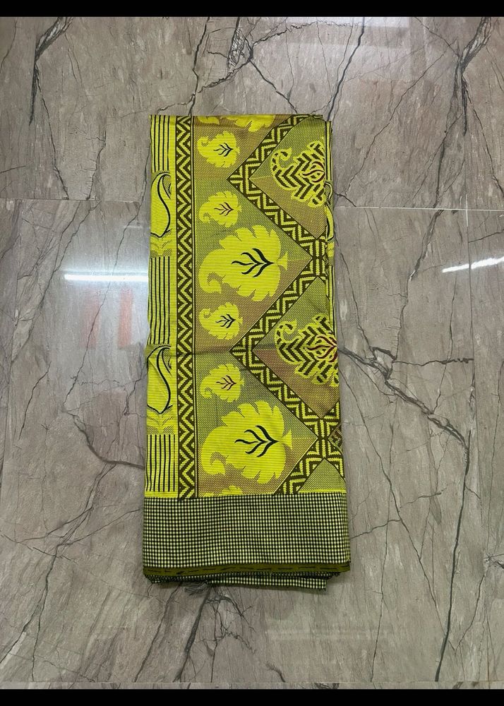 ⚡Price Drop Flash Sale : Beautiful Green Saree