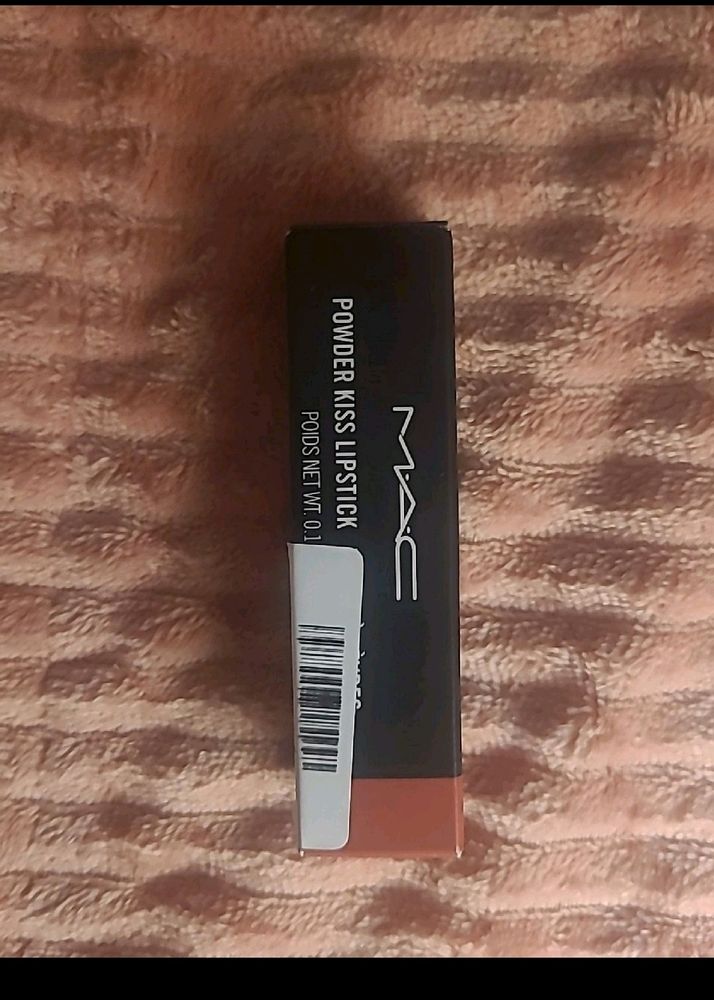 Mac Powder Kiss Lipstick Shade A Little Tamed