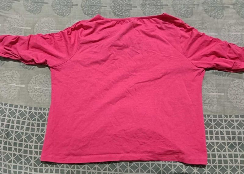 Top With Puff Sleeve