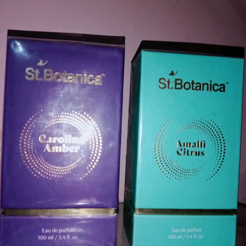 St.Botanica Perfume Set - Carolina Amber &amp; Amalfi
