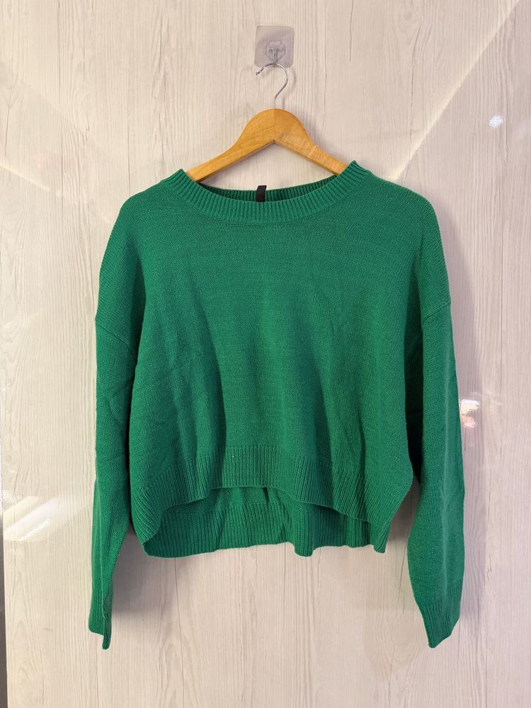 Green Knit Pullover (barely worn)