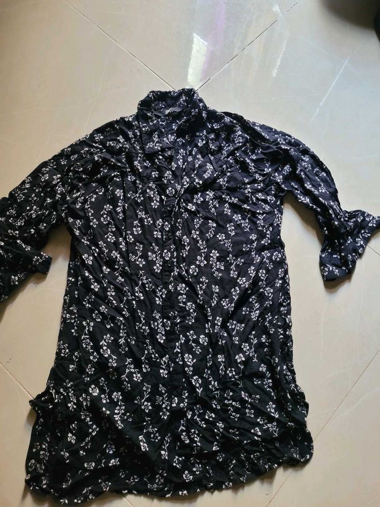 Beautiful black shirt for girls