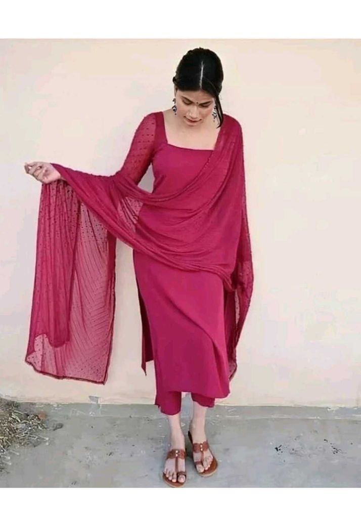 Pink Kurta Set