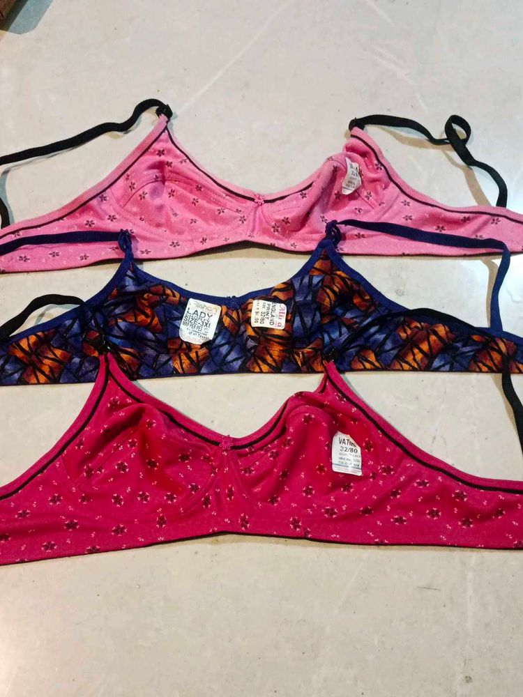 Set Of 3 Bra