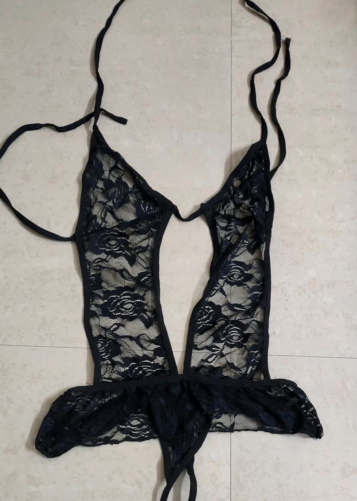 sexy full net babydoll bodysuit