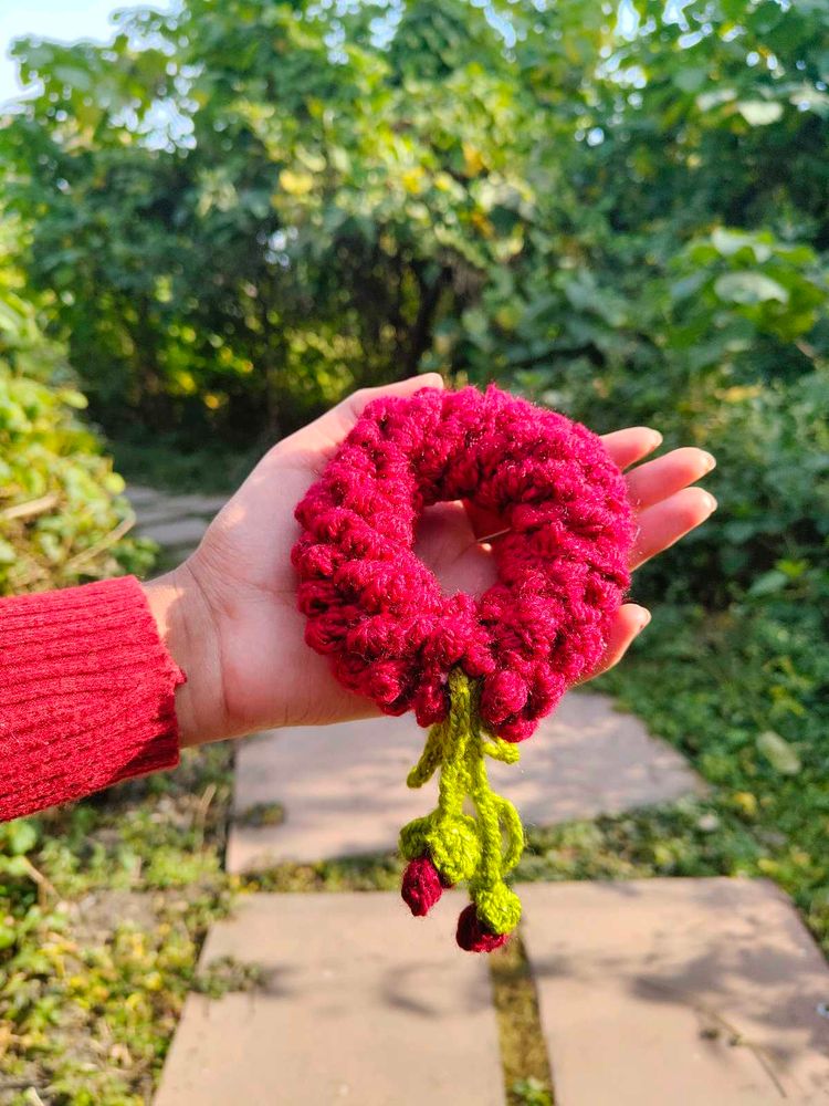 Handmade Crochet Flower Gajra
