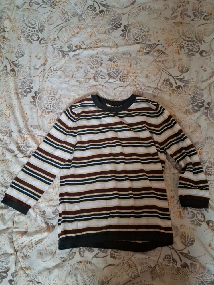 Striped Long Sleeve T-Shirt