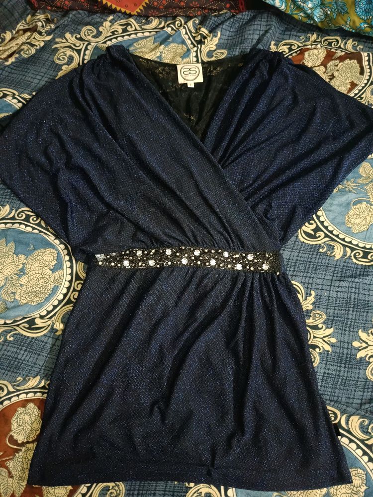 Royel Blue 💙 Party Wear Dress Only Rs150