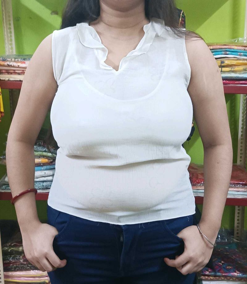 Imported New Chiffon Top