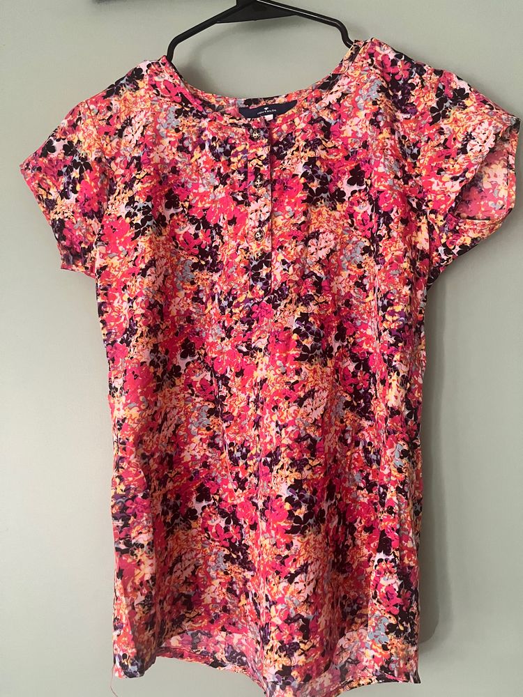 Multicolor Top- Pink