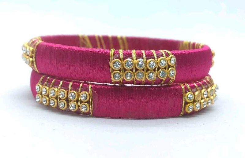 Silk Thread Bangle (Any One Set)