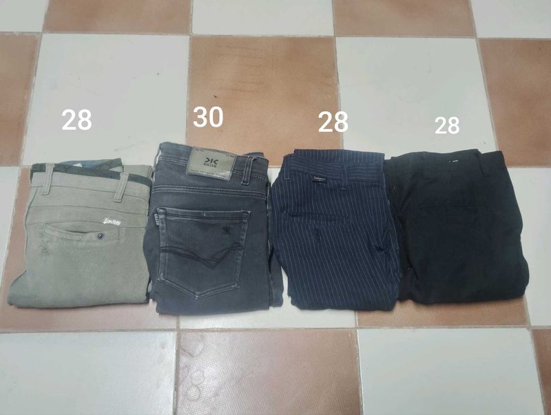 Men&#39;s Jeans &amp; Pants Bundl Combo 4