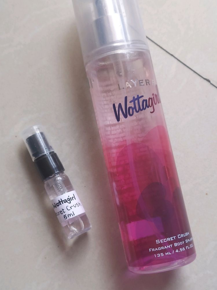 Price Drop! Wottagirl Secret Crush Body Mist