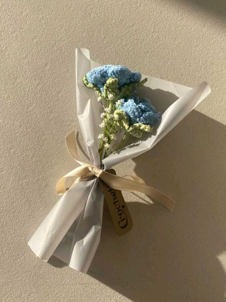 Handmade Crochet Flower Bouquet