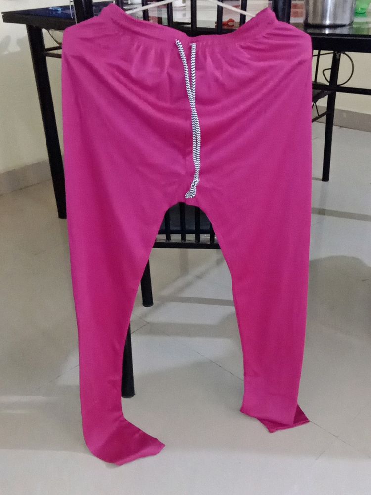 Combo women Skinny Legging Colour Blue And Dark Pink