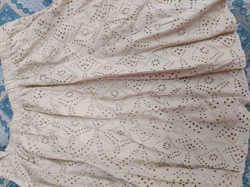 Eyelet Skirt - Bohemian Chic