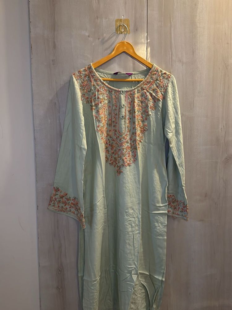 Embroidered Kurti Dress