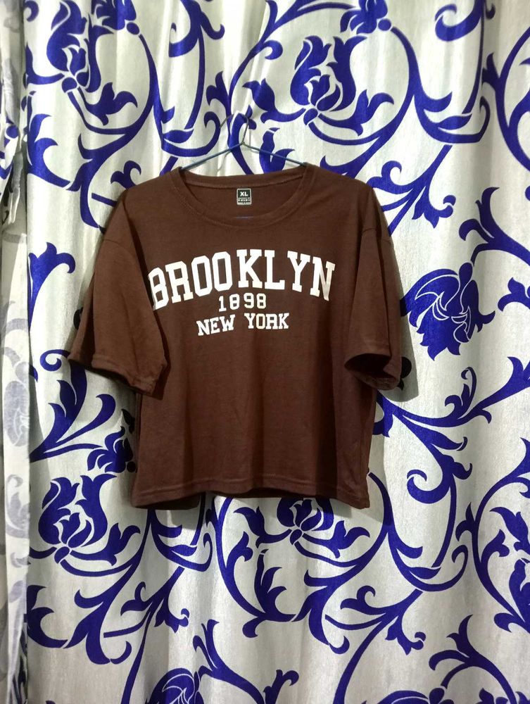 Brooklyn Brown Graphic Tee