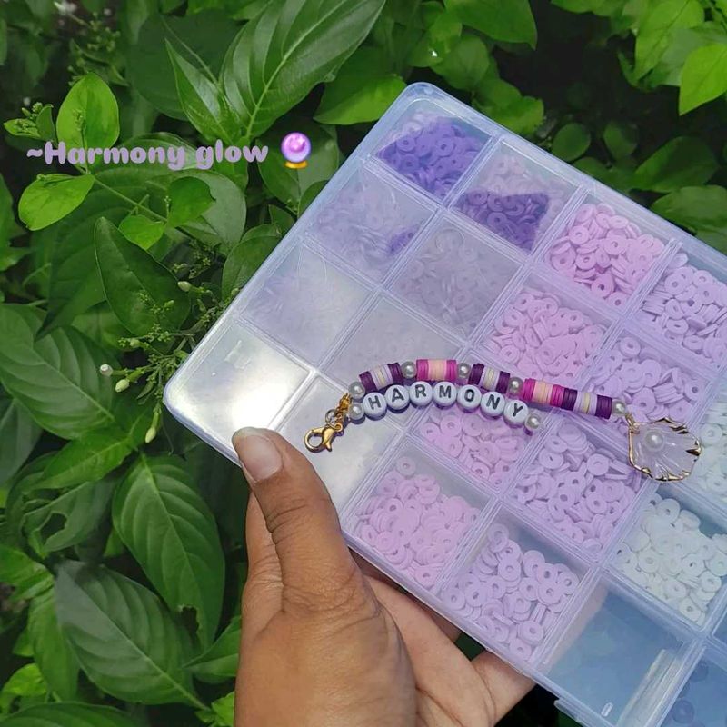 Harmony Glow🔮 Claybeads Keychain