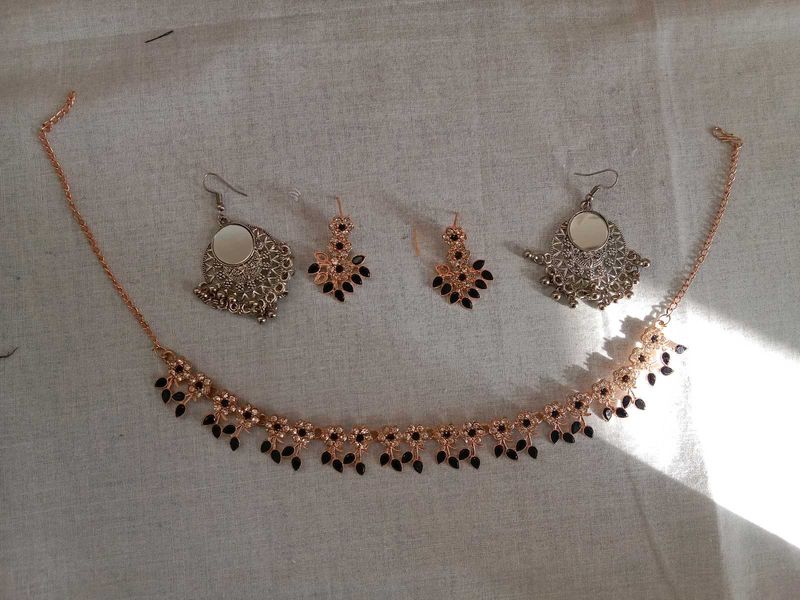 Elegant Necklace and Earring Set