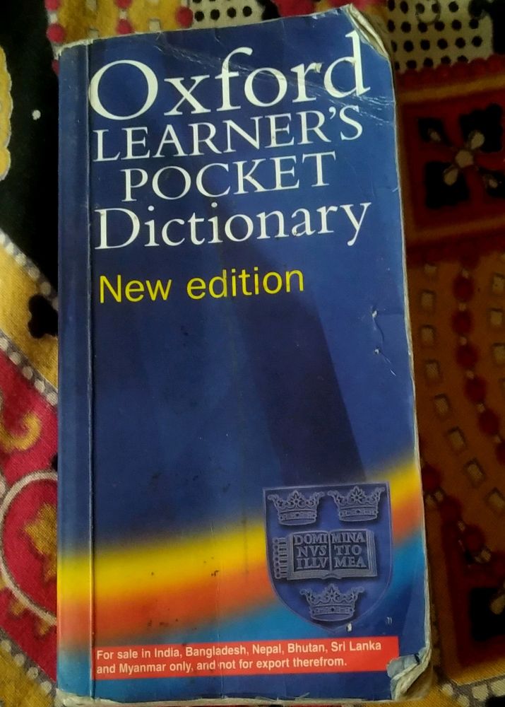 Oxford learner&#39;s pocket dictionary