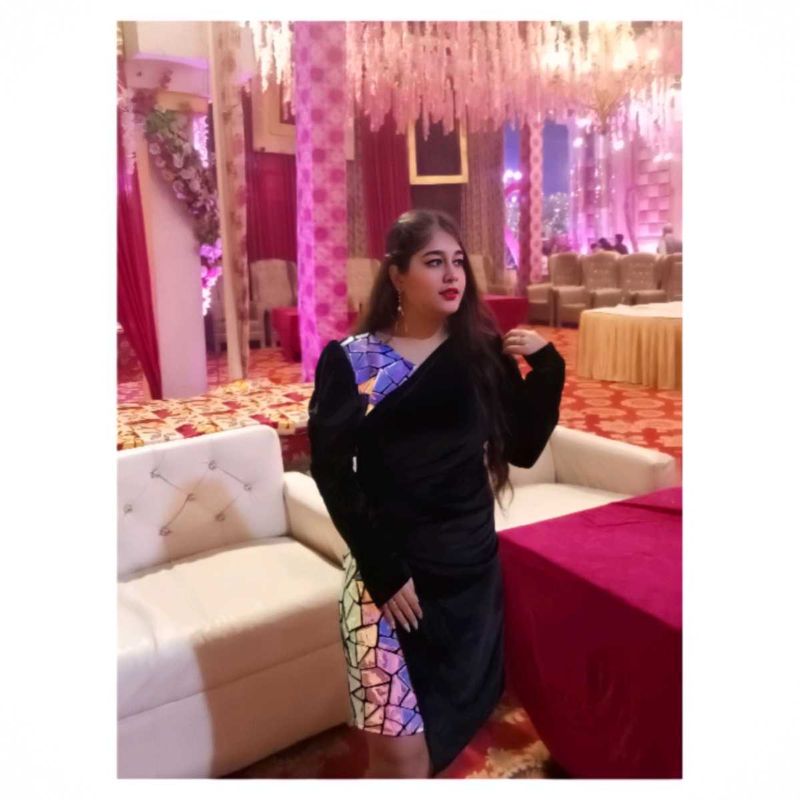 Velvet Partywear Dress