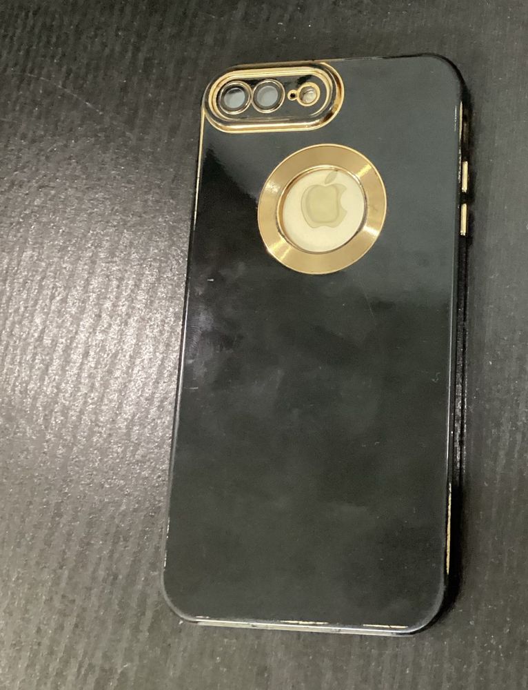Black Phone Case Phon 7 Plus Compatible