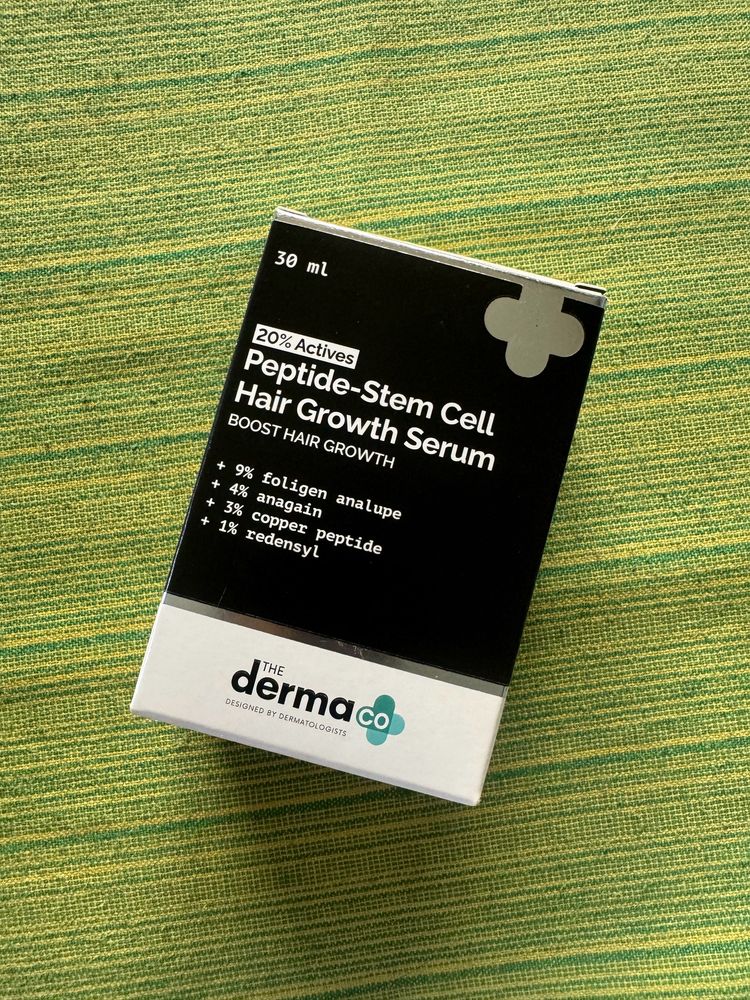 Peptide-Stem Cell Hair Growth Serum