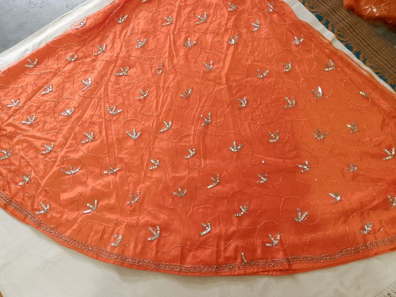 Unstitched Lahenga Choli And Dupatta