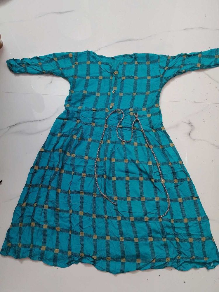 Feeding Friendly Maxi Dress With Adjustable Rope