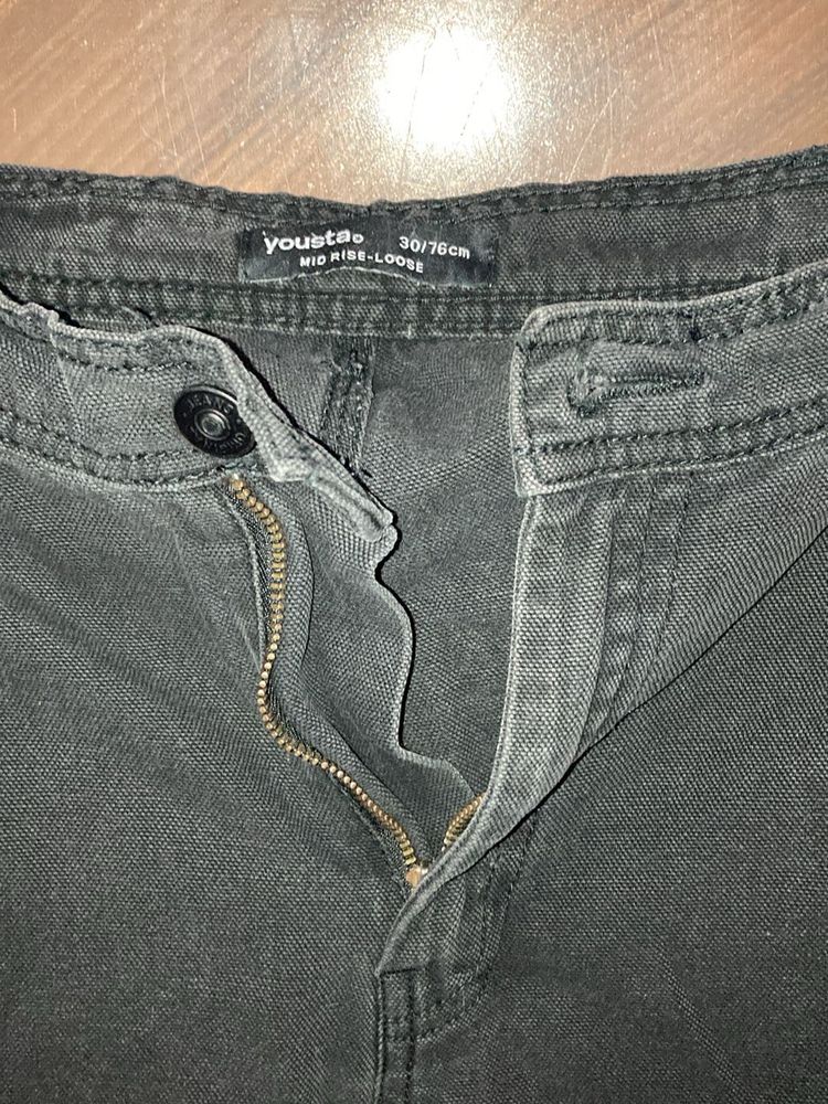 Black Cargo Pants