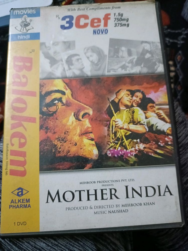 Mother India Movie Cd