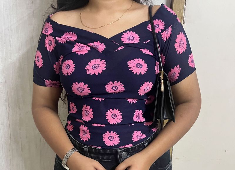 Floral Print Top