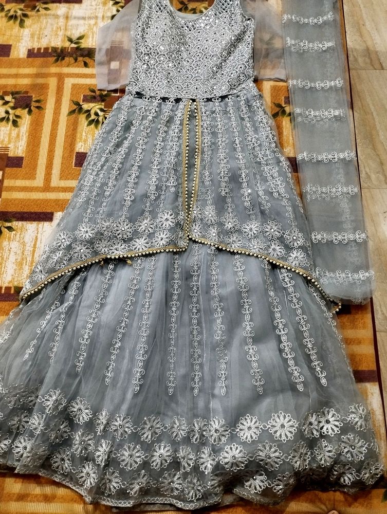 Women New Pattern Style Lehnga Gown Dress👗