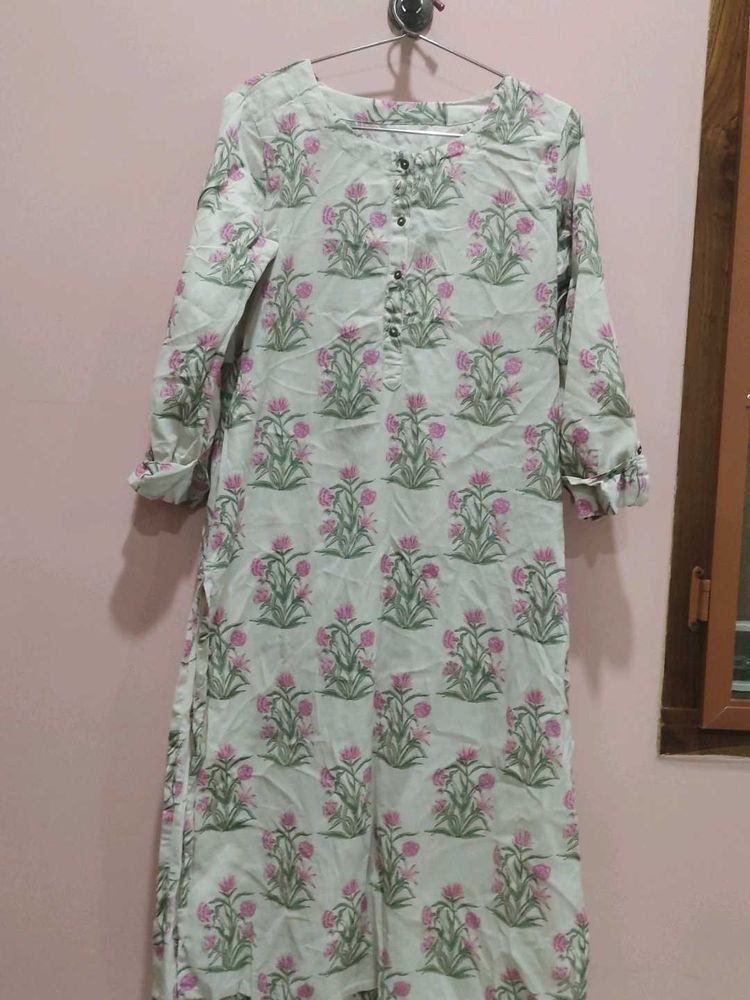Floral Print Kurti