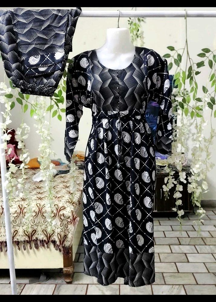 Paisley Print Pajama Set