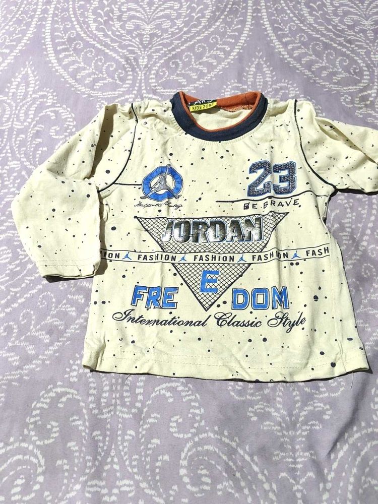 Jordan Long Sleeve Kids Shirt