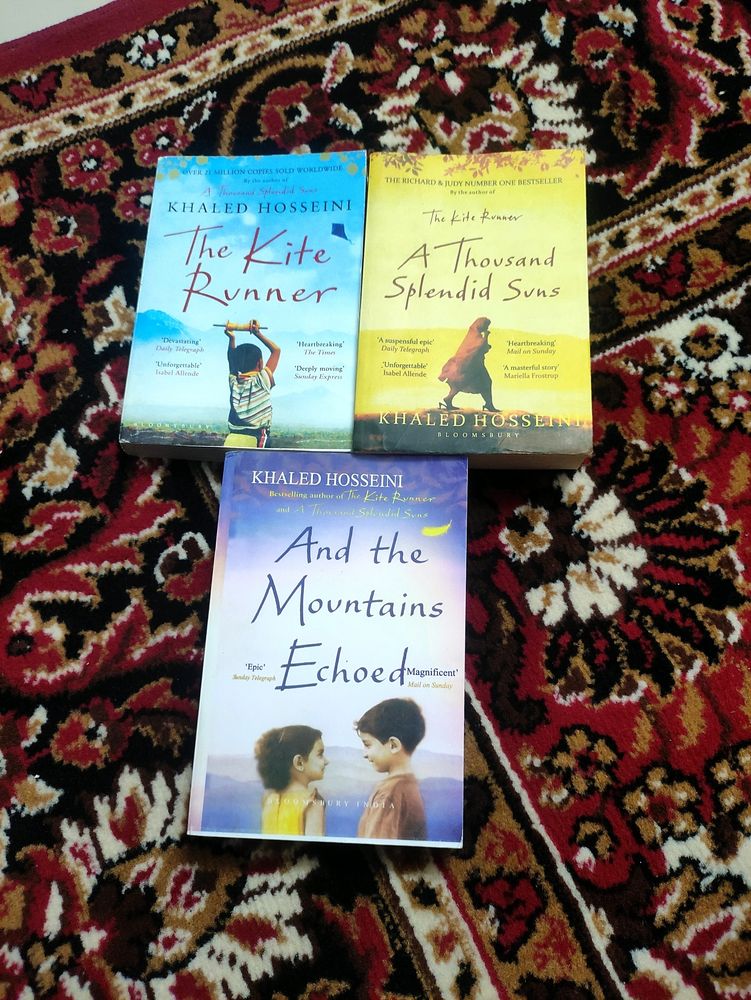 Khaled Hosseini 3 Books