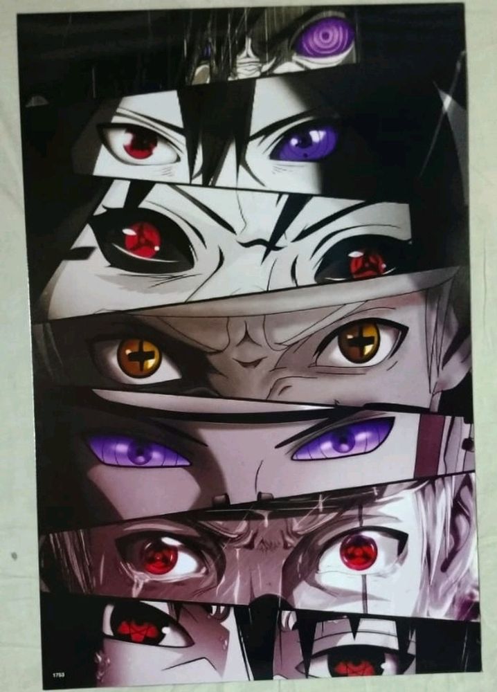 NARUTO EYE POSTER 🔥