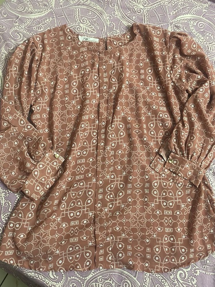 Patterned Blouse