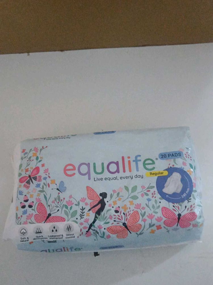 Equalife Regular Pads - 20 Count