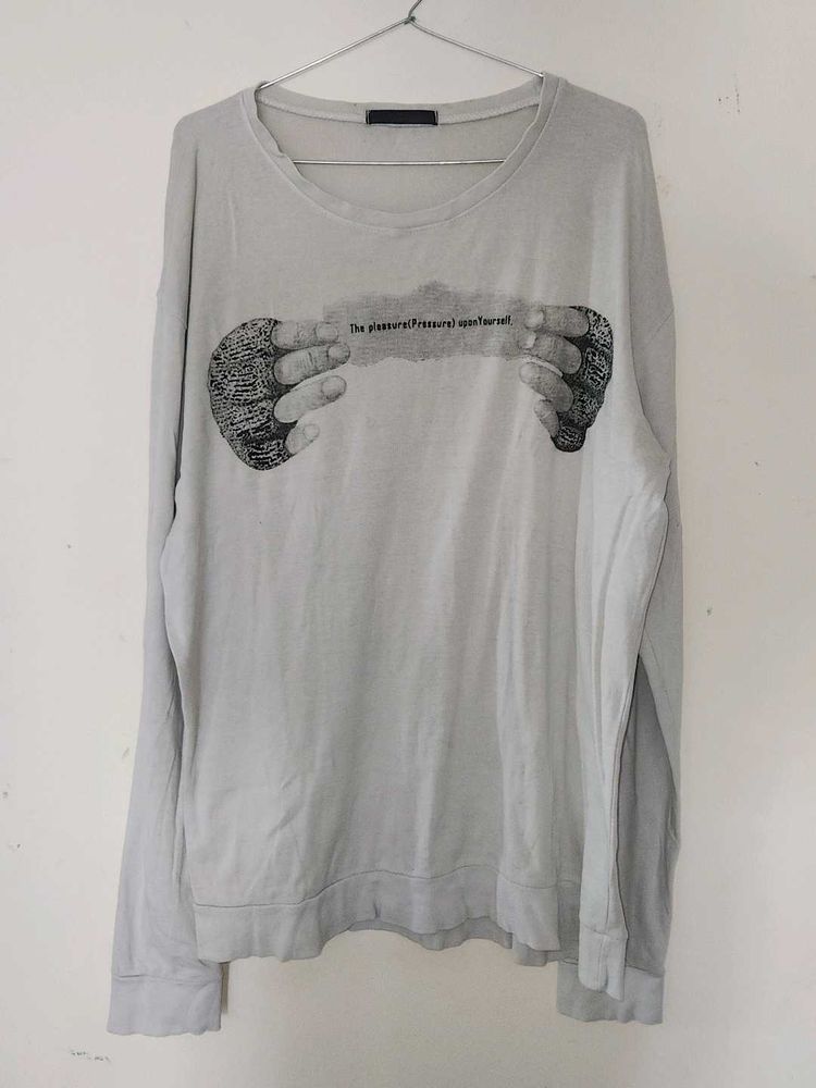 Graphic Print Long Sleeve Tee