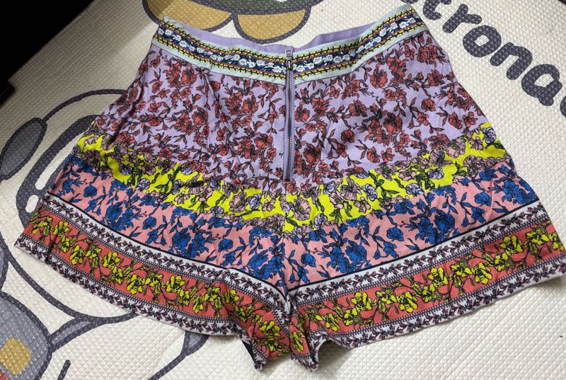 Floral Print Shorts