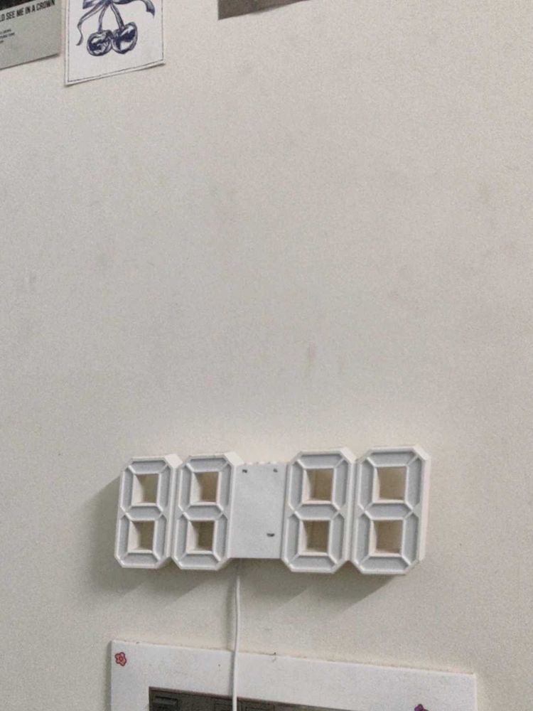 Digital LED Wall Clock