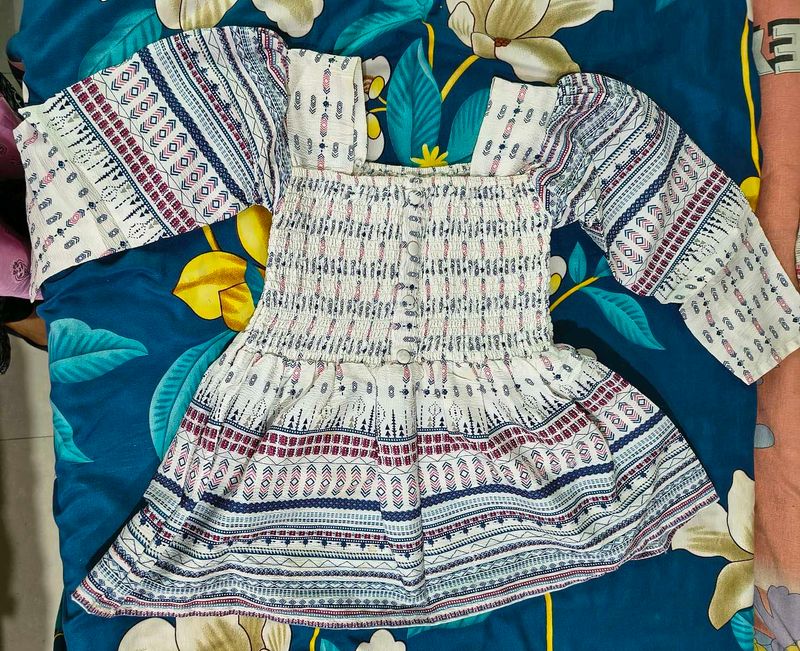 Boho Chic Peasant Top